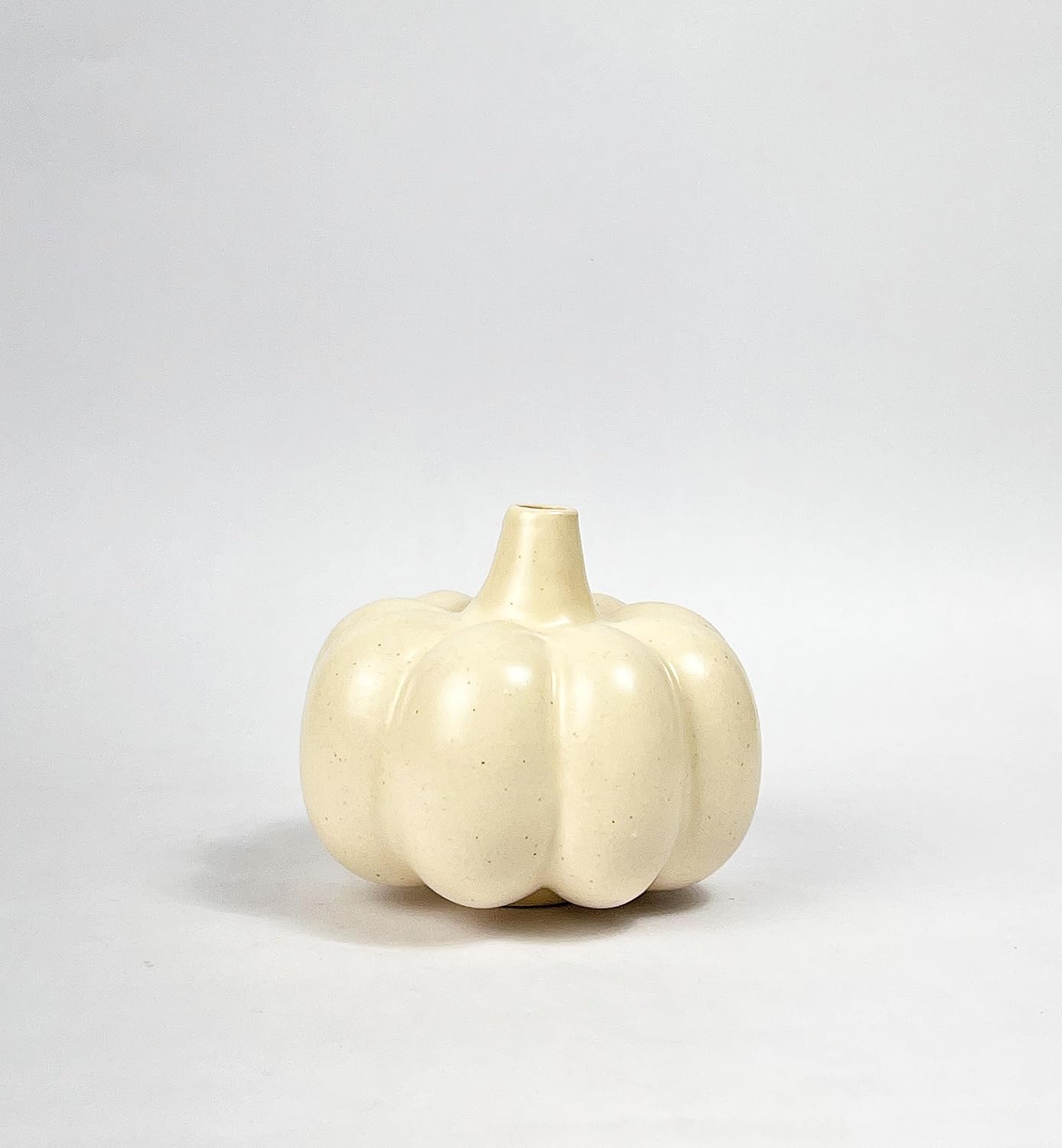 Morwee Ceramic Pumpkin Shape Flower Vase