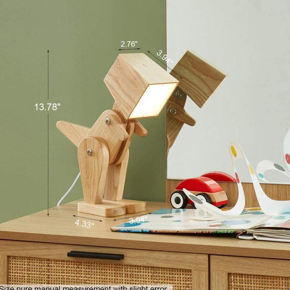 Handmade Dinosaur Study Lamp