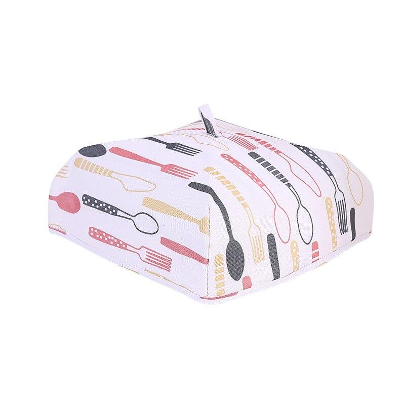 Insulated Food Cover Spoon Print  - Pack Of 2